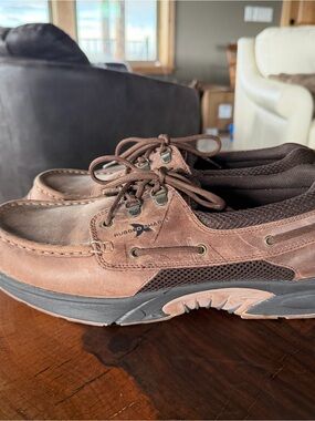 Rugged Shark Men’s Shoes 13 M Atlantic Classic Brown Casual Boat